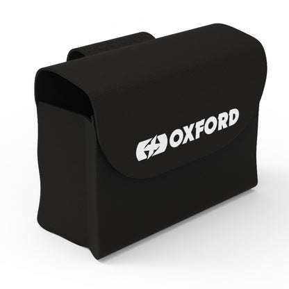 Oxford Titan 10mm Pin Disc Lock Black including Pouch