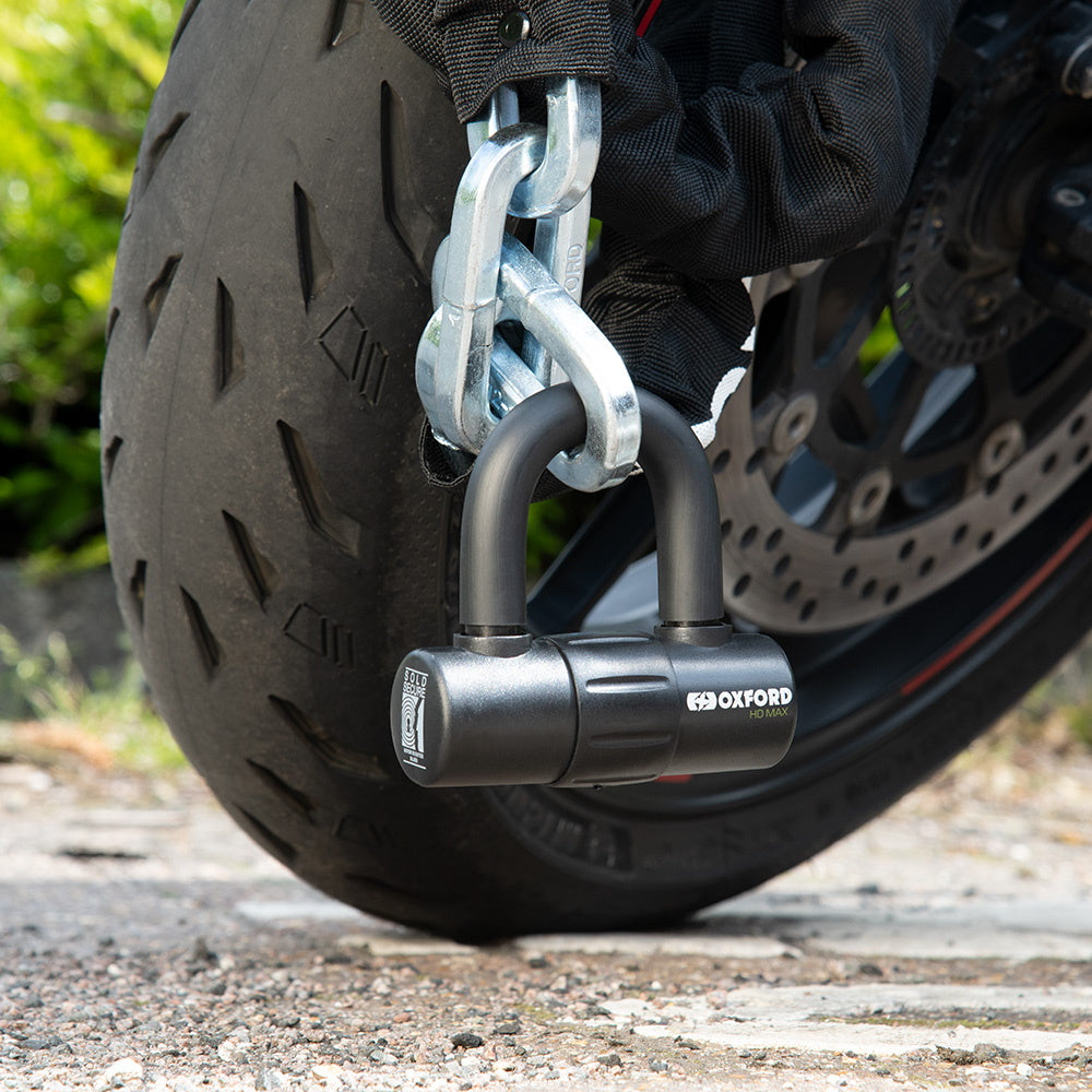 Oxford HD MAX Chain Lock 12mm x 1.2m