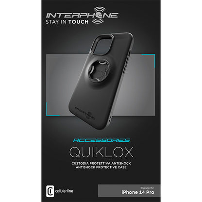 Interphone Quiklox Case For iPhone 14 Pro Black