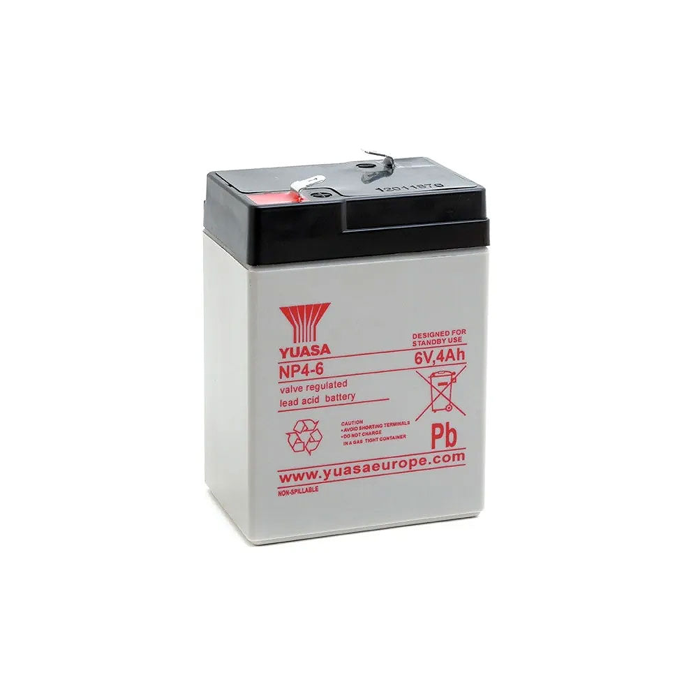 Yuasa NP4-6 6V 4Ah NP4-6 NP4.5-6 6v 4.5Ah Battery