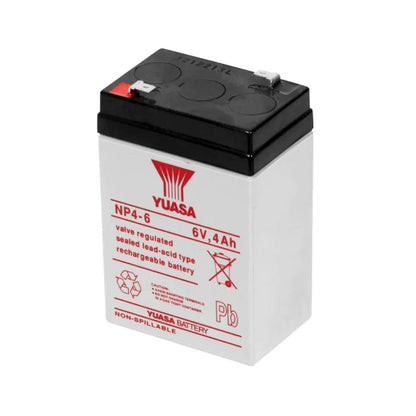 Yuasa NP4-6 6V 4Ah NP4-6 NP4.5-6 6v 4.5Ah Battery
