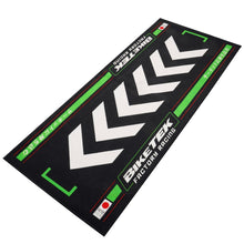 BikeTek Series 7 Garage Mat Rising Green Sun 190 x 80cm