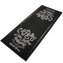 BikeTek Series 7 Garage Mat Café Racer Black 190 x 80cm