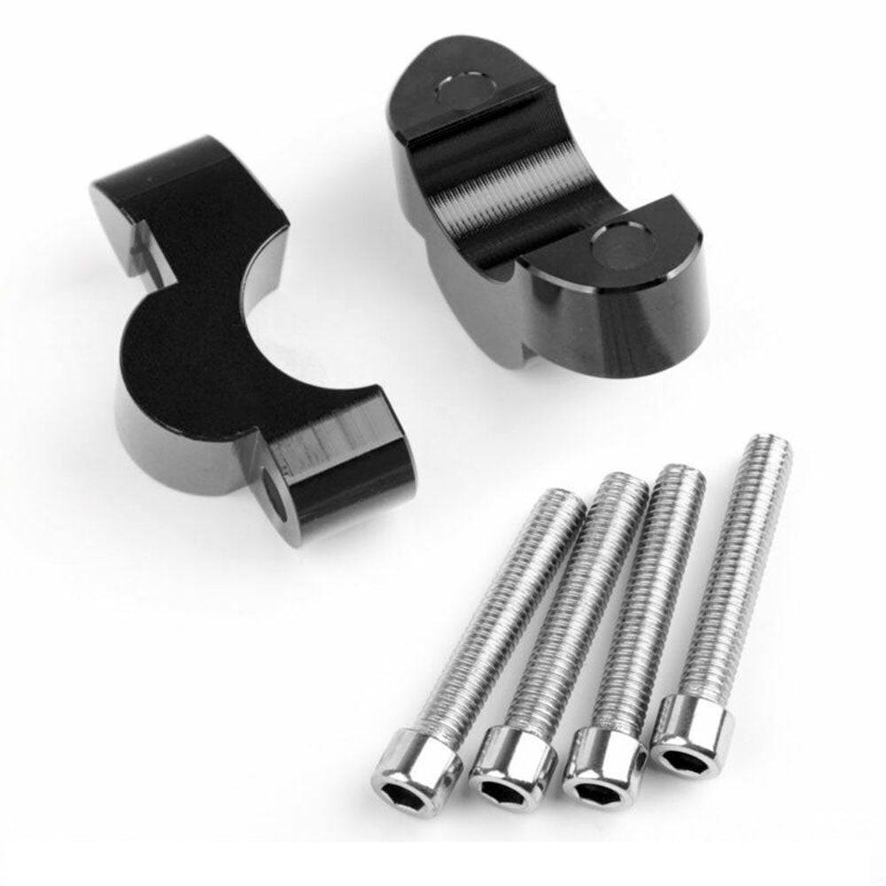 Suzuki GSX-S1000 2015 - 2023 20mm Handlebar Risers +20mm Black