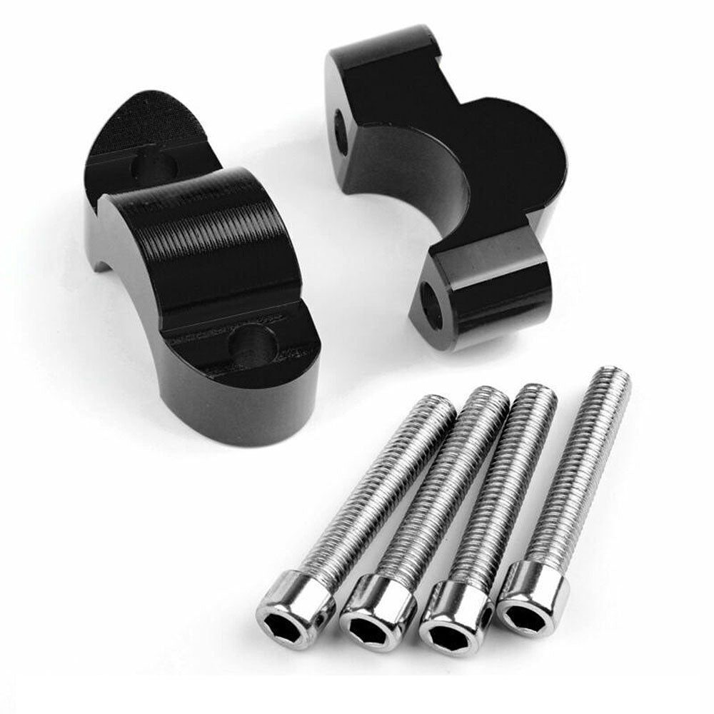 Suzuki GSX-S1000 2015 - 2023 20mm Handlebar Risers +20mm Black