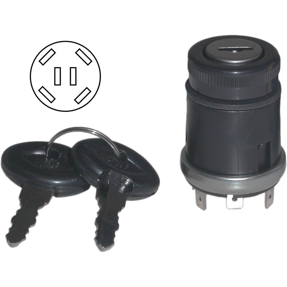 PA50 PX50 PXR50 Ignition Switch 6 Wires