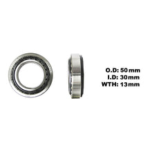 Steering Head Stock Taper Race Bearing (Single) Size 30x50x13mm