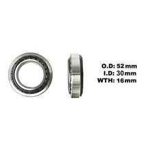 Steering Head Stock Taper Race Bearing (Single) Size 30x52x16mm