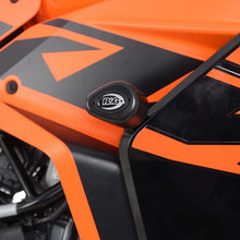 KTM RC 390 '22-/ RC 200 '22-/ RC 125 '22- (No-Cut) R&G Aero Crash Protectors Black