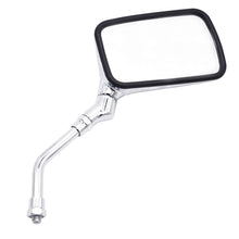Universal Mirror Set Chrome Rectangle 10mm (Standard Thread) Pair