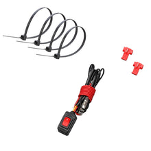 Daytona Heated Grips Black 115mm Long 22mm Bars
