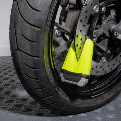 Mammoth Security Renegade Disc Lock 13mm Fluoro Yellow