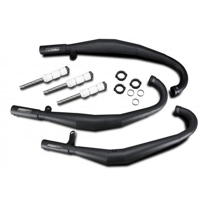 Suzuki GT750 72-73 Delkevic Black Exhaust