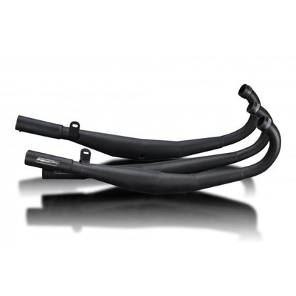 Suzuki GT750 72-73 Delkevic Black Exhaust