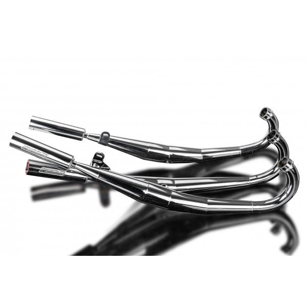 Suzuki GT750 74-77 Delkevic Chrome Exhaust L M A B Models
