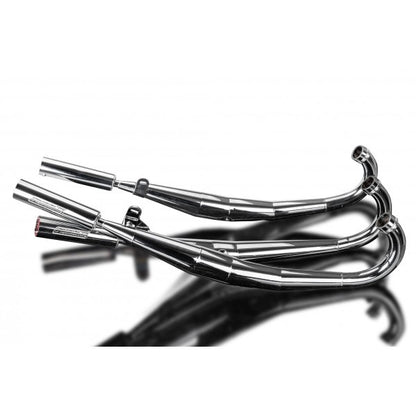 Suzuki GT750 74-77 Delkevic Chrome Exhaust L M A B Models