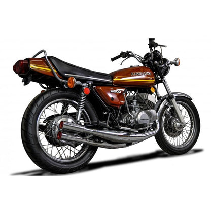 Kawasaki H1 500 73-75 Delkevic Chrome Exhaust
