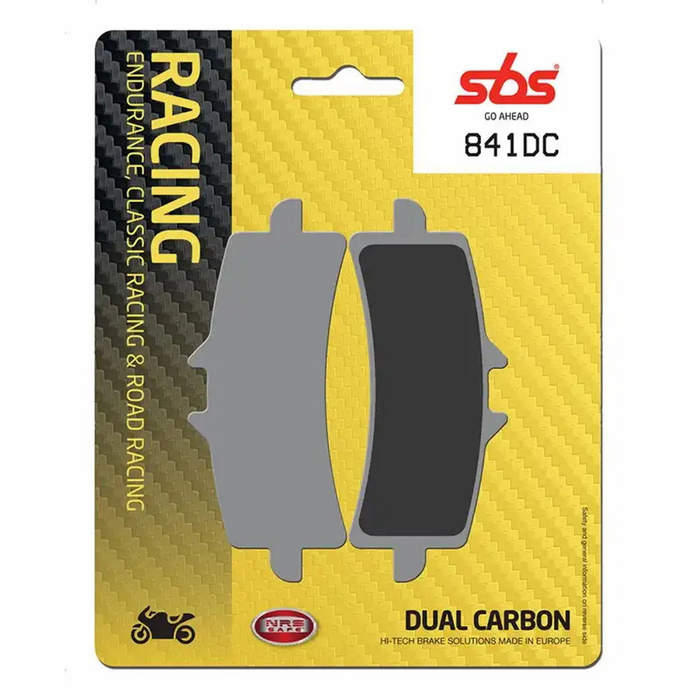 SBS 841DC Brake Pads Organic Racing
