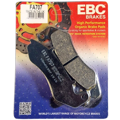 Keeway Superlight 125 Euro 4 17-19 FA707 EBC Front Disc Brake Pads