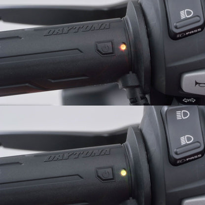 Daytona Intelligent Motorcycle Heated Grips (7/8) 4 Level & Battery Protection
