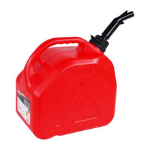 Bike It 10 Litre Flow Control HDPE Auto Shut Off Fuel Can - Red
