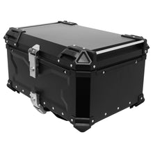 Bike It Aluminium Top Box 65 Litre Black