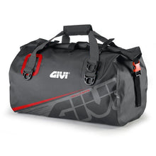 Givi EA115 GR Motorcycle Dry Bag 100% Waterproof Luggage LTR Grey & Red