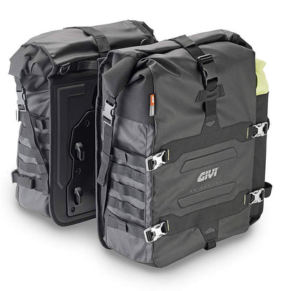 GIVI GRT709 Canyon Waterproof Motorcycle Pannier Bags Side Case Pair 35L x 2