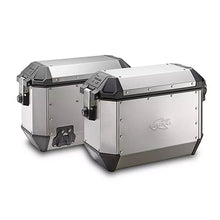Kappa K-Mission Motorcycle Panniers Side Cases Aluminium Pair 36 Litres