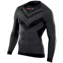 TCX Base Layer Roundneck Long Sleeve Black XS/Small Top