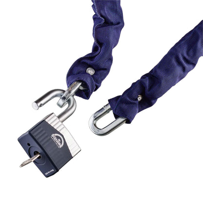 Squire Warrior Max 10mm Chain & 65mm Padlock