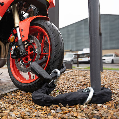 Hiplok Mega Chain All Black 1.3m - Diamond Rated