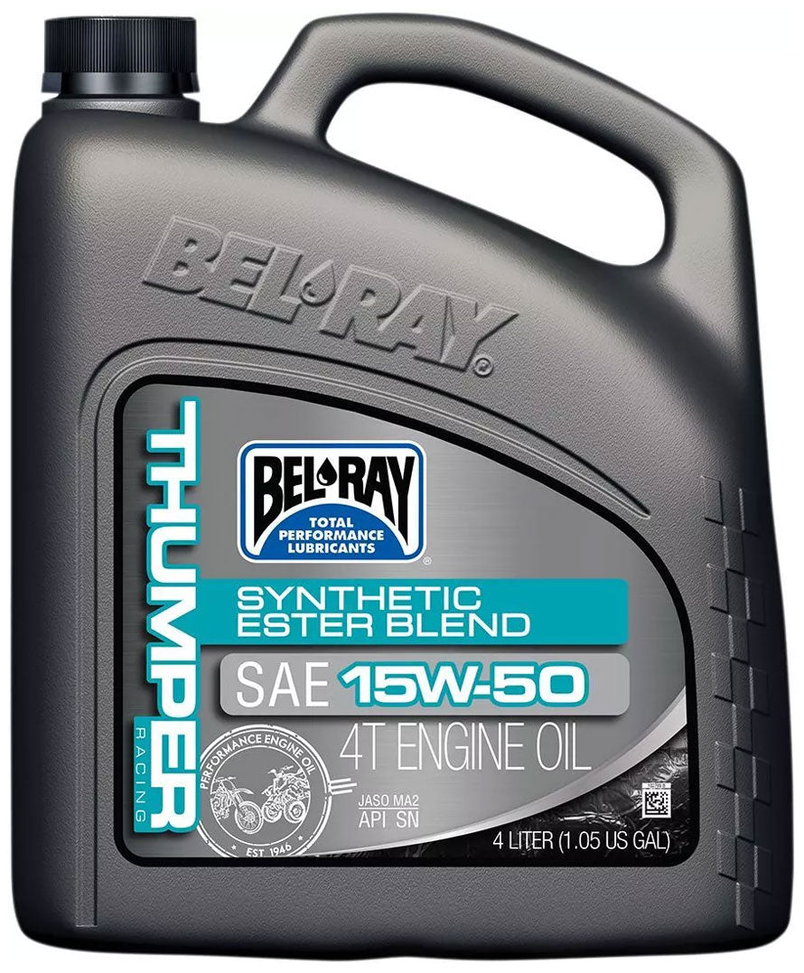Bel-Ray Thumper 15w50 Semi Synthetic Oil 4 Litre