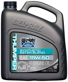 Bel-Ray Thumper 15w50 Semi Synthetic Oil 4 Litre