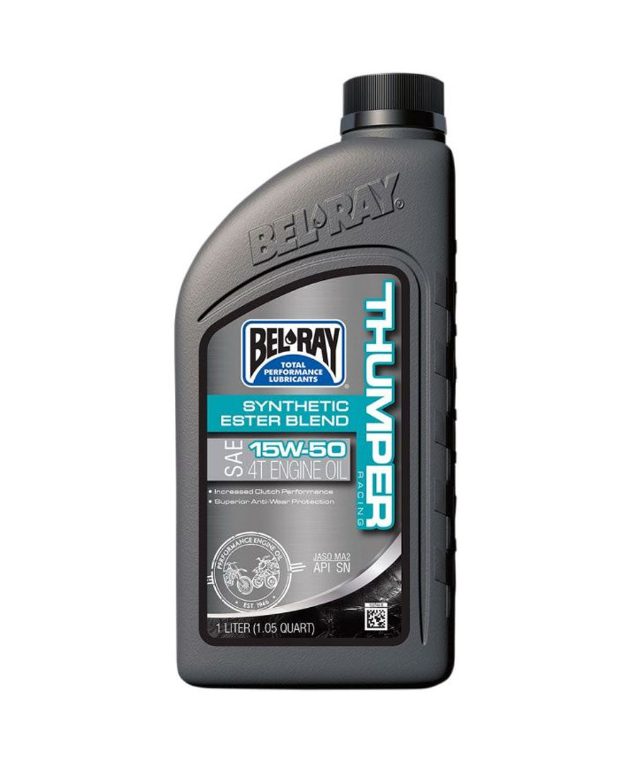 Bel-Ray Thumper 15w50 Semi Synthetic Oil 1 Litre