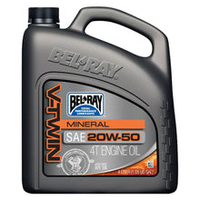 Bel-Ray V-Twin 20w50 Mineral 4 Litre