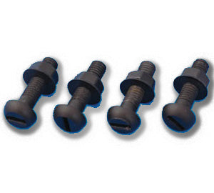 Number Plate Bolt Black Single
