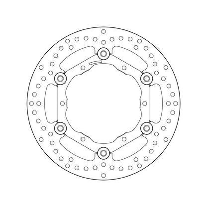 78B40813 Brembo Floating Front Brake Disc