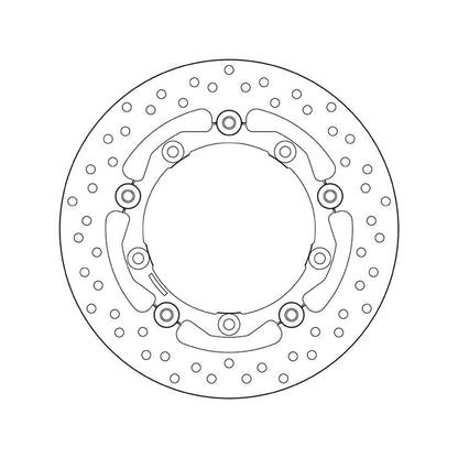 78B40817 Brembo Floating Front Brake Disc