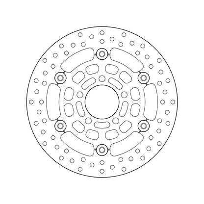 78B40819 Brembo Floating Front Brake Disc