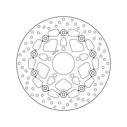 78B40821 Brembo Floating Front Brake Disc