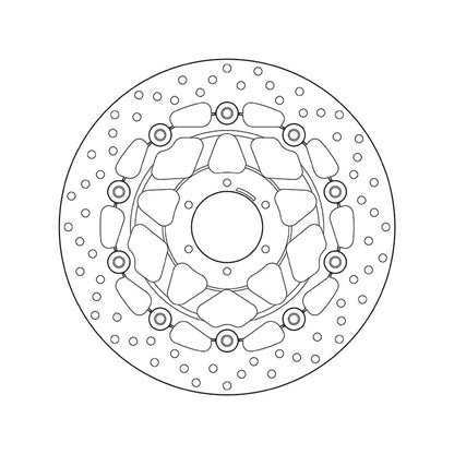 78B40827 Brembo Floating Front Brake Disc