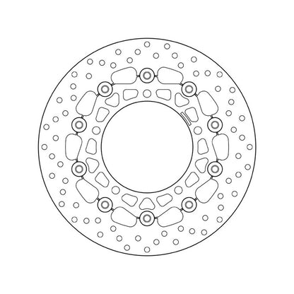 78B40829 Brembo Floating Front Brake Disc