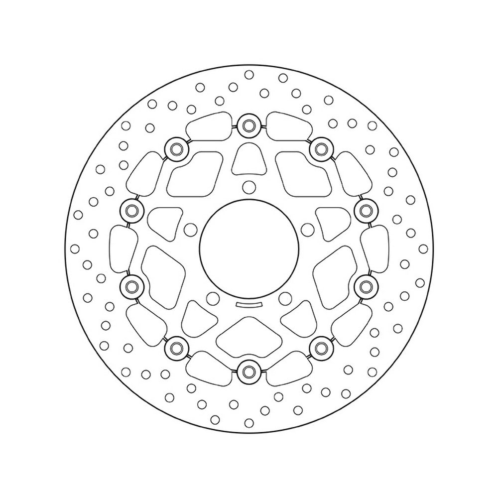 78B40840 Brembo Floating Front Brake Disc