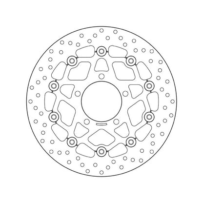 78B40840 Brembo Floating Front Brake Disc