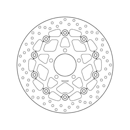 78B40842 Brembo Floating Front Brake Disc