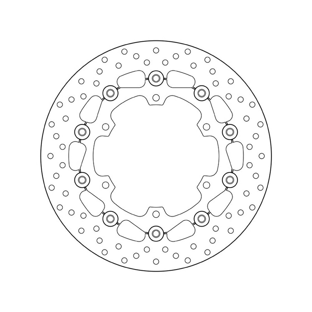 78B40843 Brembo Floating Front Brake Disc