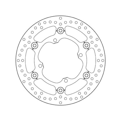 78B40844 Brembo Floating Front Brake Disc