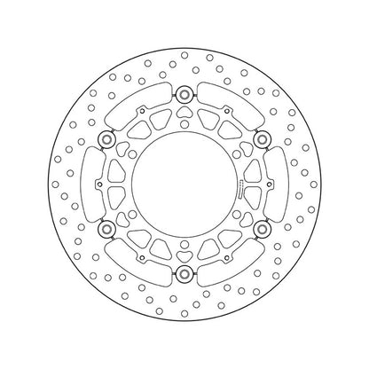 78B40846 Brembo Floating Front Brake Disc