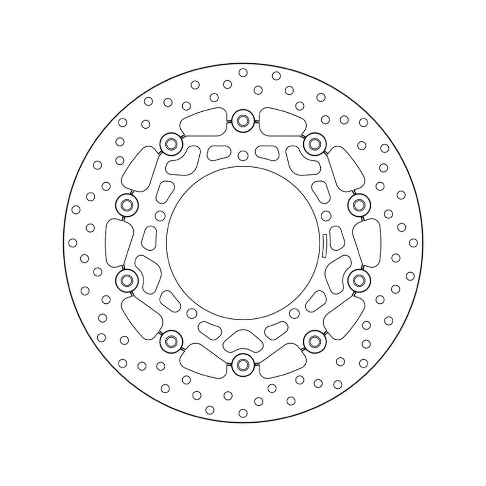78B40860 Brembo Floating Front Brake Disc